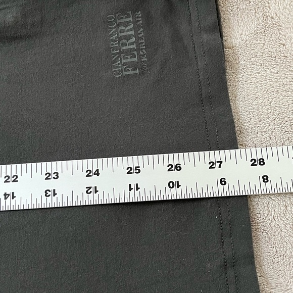 Gianfranco Ferre for KoreanAir Night Shirt Button Front Mandarin Collar XXL - Picture 14 of 14